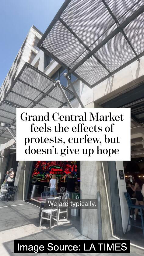 “Grand Central Market: Navigating the Evolving Landscape of Immigrant Los Angeles Amidst a Climate of Uncertainty”