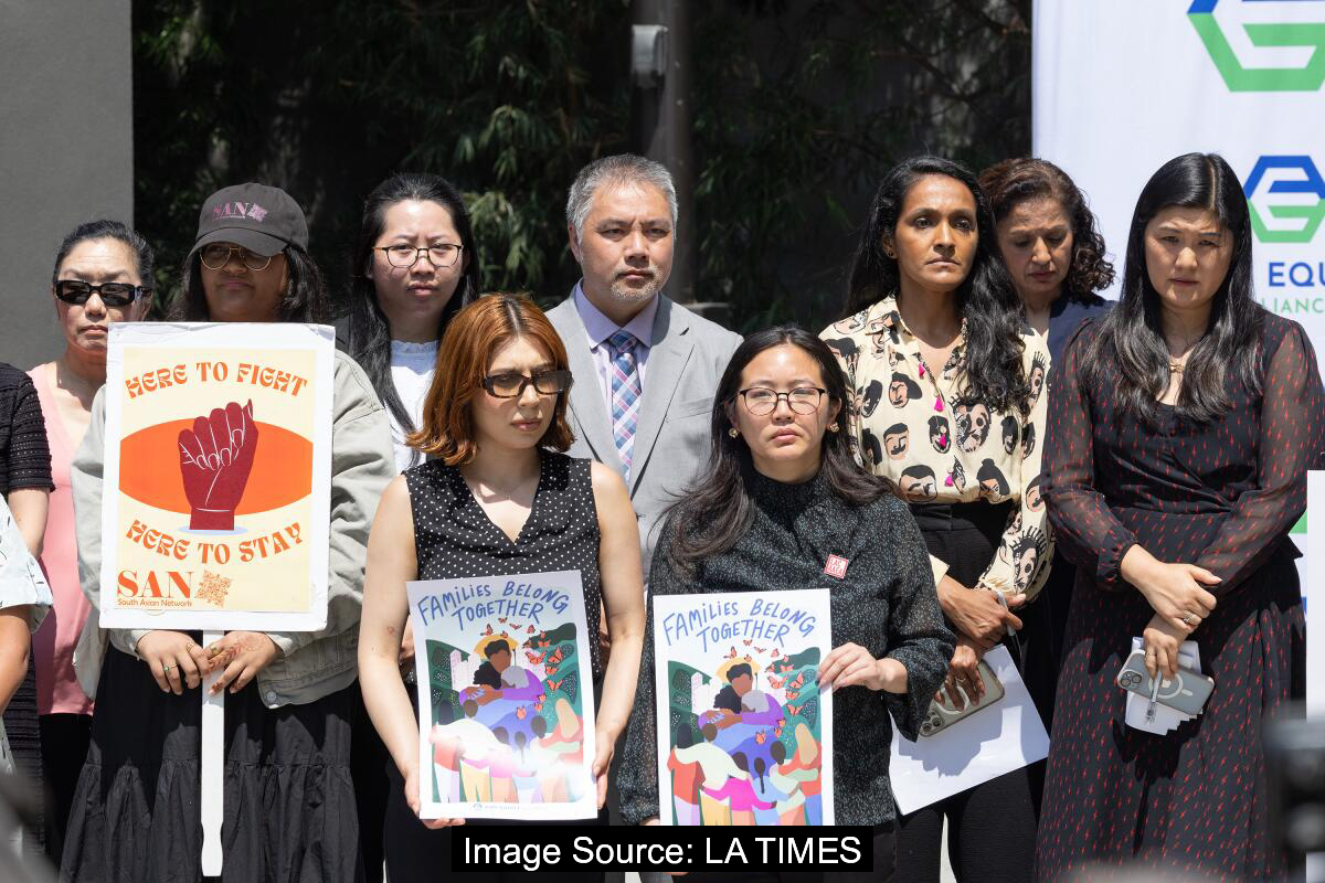 “Asian American Community Stands with Latinos, Condemns ICE Raids”